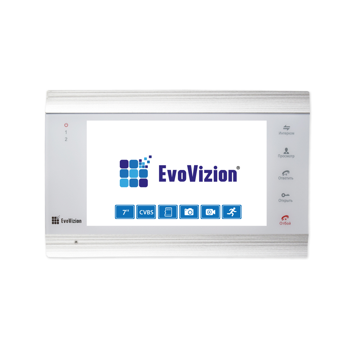 Видеодомофон EvoVizion VP-701 White